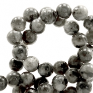 Pierres naturelles Labradorite 8mm Anthracite