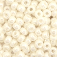 Perles de rocailles Miyuki 6/0 Ceylon antique ivory pearl 6-592