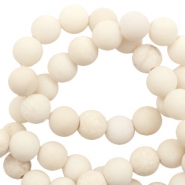 Pierres naturelles Marbre 8mm mat Blanc cass&eacute;