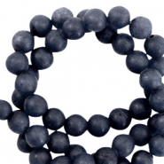 Pierres naturelles Quartz 6mm mat Bleu nuit