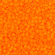 Perles Miyuki d&eacute;licas 11/0 Opaque matte mandarin orange DB-1583