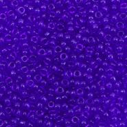 Perles de rocailles Miyuki 11/0 Transparent cobalt blue 11-151