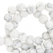 Pierres naturelles 4mm Blanc cass&eacute;