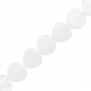 Pierres naturelles coeur Blanc