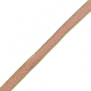 Ruban Rose vintage-dor&eacute;