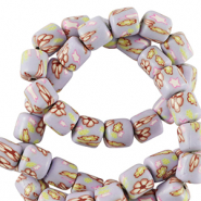 Perles en polym&egrave;re 6mm Lilas