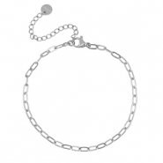 Bracelets en acier Inox Argent&eacute;