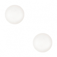 Cabochon "Pierre de Naissance" Avril doux 4mm Polaris Elements SS16 Shiny Blanc