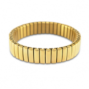 Bracelets en acier inox Dor&eacute;