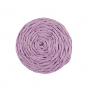 Pendentifs en Raphia 25mm Lilas