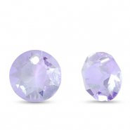 Pendentifs en verre Crystal glass rond Violet clair