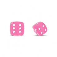 Perles acryliques d&eacute;s Rose