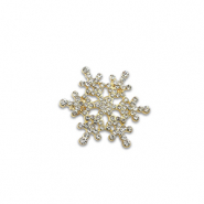 Broches flocon de neige Dor&eacute;