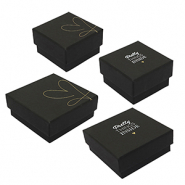 Bo&icirc;tes &eacute;crin &agrave; bijoux mix Noir