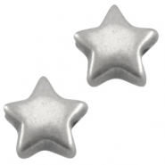 Métal DQ étoile 6mm Argenté antique (sans nickel)