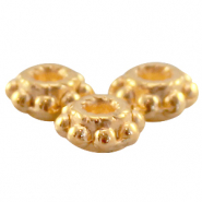 Métal DQ tube anneau 5.5x3mm Doré (sans nickel)