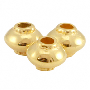 Perles en métal DQ cône Doré (sans nickel)