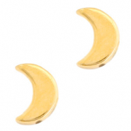 Perles en métal DQ lune Doré (sans nickel)