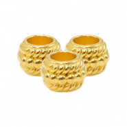 Perles en métal DQ déco Doré (sans nickel)