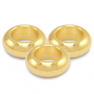 Perles en métal DQ 9mm Doré (sans nickel)