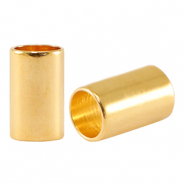 Perlen en métal DQ tube Ø5mm Doré (sans nickel)