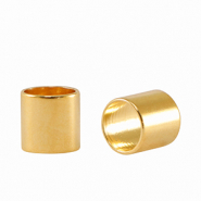 Perlen en métal DQ tube Ø5mm Doré (sans nickel)