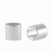 Perlen en métal DQ tube Ø5mm Argenté antique (sans nickel)