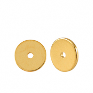 Perlen en métal DQ disque rondelle 6mm Doré (sans nickel)
