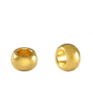 Perles en m&eacute;tal DQ rondelle 7mm Dor&eacute; (sans nickel)