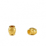 Perles en métal DQ Doré (sans nickel)