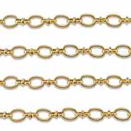 Appr&ecirc;ts en acier Inox cha&icirc;ne maille jaseron ovale D&oacute;re
