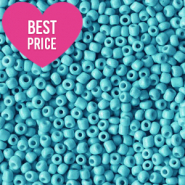 Perles de rocailles 12/0 (2mm) Bleu clair