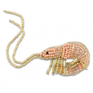 Broches crevette p&ecirc;che-dor&eacute;