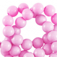 Perles acryliques 8 mm brillant Rose clair