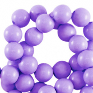 Perles acryliques 4 mm brillant Lilas