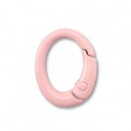 Appr&ecirc;ts color&eacute;s porte-cl&eacute;s ovale Rose clair
