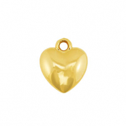 Pendentifs accroche-regard c&oelig;ur Dor&eacute;
