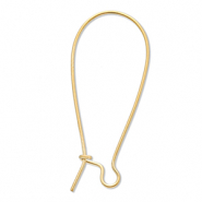 Appr&ecirc;ts en acier Inox boucles d'oreilles dormeuses Dor&eacute;
