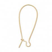 Appr&ecirc;ts en acier Inox boucles d'oreilles dormeuses Dor&eacute;