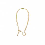 Appr&ecirc;ts en acier Inox boucles d'oreilles dormeuses Dor&eacute;