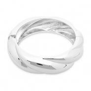 Bracelets en m&eacute;tal Argent&eacute;