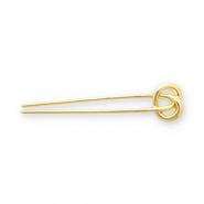 Accessoires pour cheveux bbarrette fran&ccedil;aise n&oelig;ud Dor&eacute;