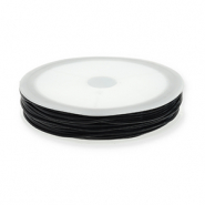 Fil &eacute;lastique 0.8mm Noir