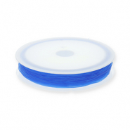 Fil &eacute;lastique 0.8mm Bleu
