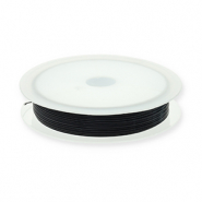 Fil &eacute;lastique 0.5mm Noir