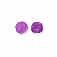 Perles &agrave; facettes Violet
