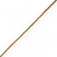 Perles h&eacute;matites rondelles Dor&eacute;