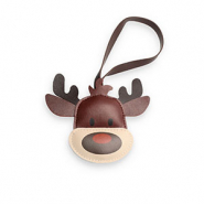 Breloque tendance renne Marron-beige-rouge-noir