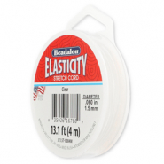 Beadalon Elastic Stringing Wire 1.5mm 4 metre Transparent