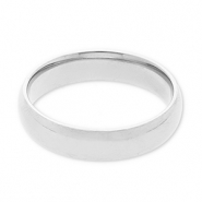 Bagues en acier Inox Argent&eacute;